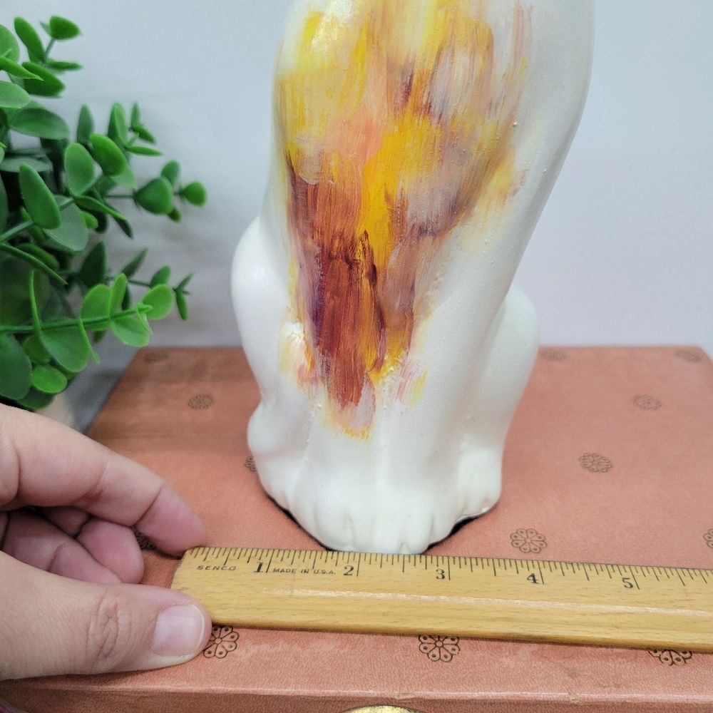 Long Neck Vintage Whimsical Cat Statue Figurine - Picture 8 of 12